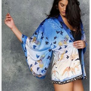 ISO ‘Into the Blue Mountain’ Kimono by BlackMilk